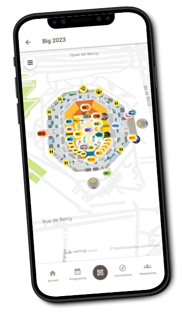 Application Bpifrance Evénements
